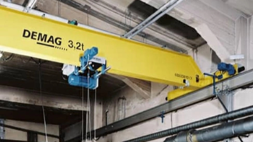 What is a ceiling crane?